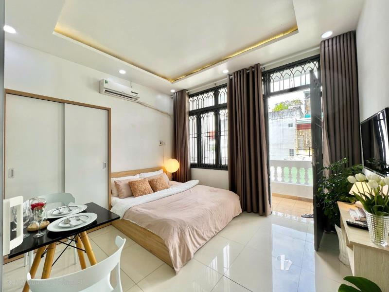 Cho thuê căn hộ 1pn- ban công quận 10 - Ảnh 2