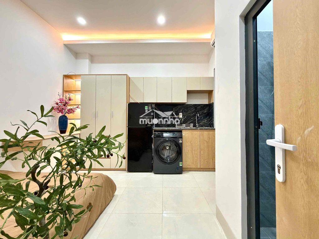 Vừa trống căn studio giá rẻ full nội thất máy giặt riêng - Ảnh 4