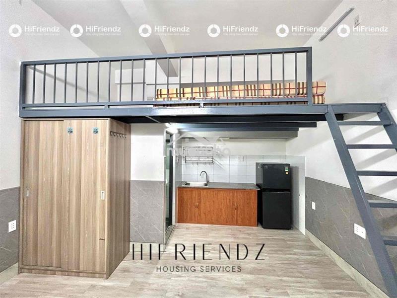 Studio mới xây full nội thất siêu xịn - cửa sổ trời - có bancol