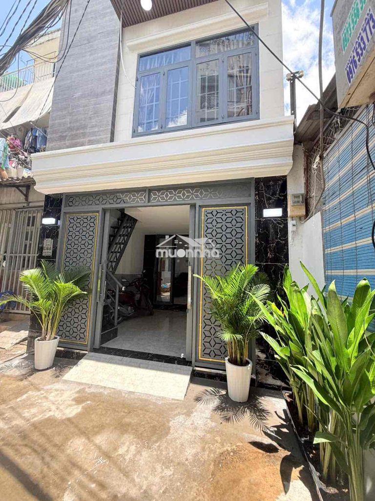 Bán nhà hẻm kc76 huỳnh tấn phát trệt lầu giá 6ty250
