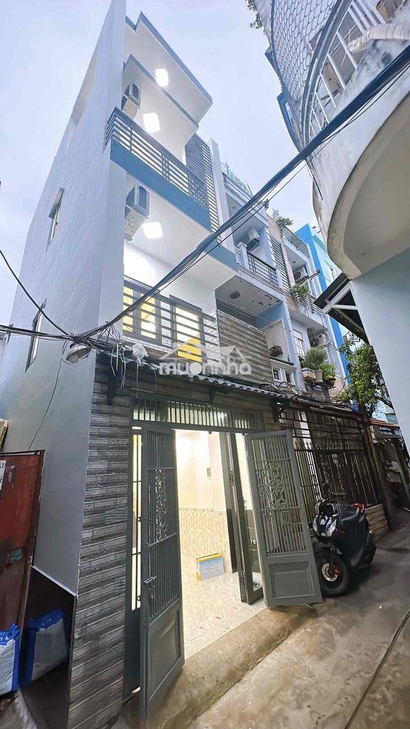Nhà mới 3p4wc 4 tầng