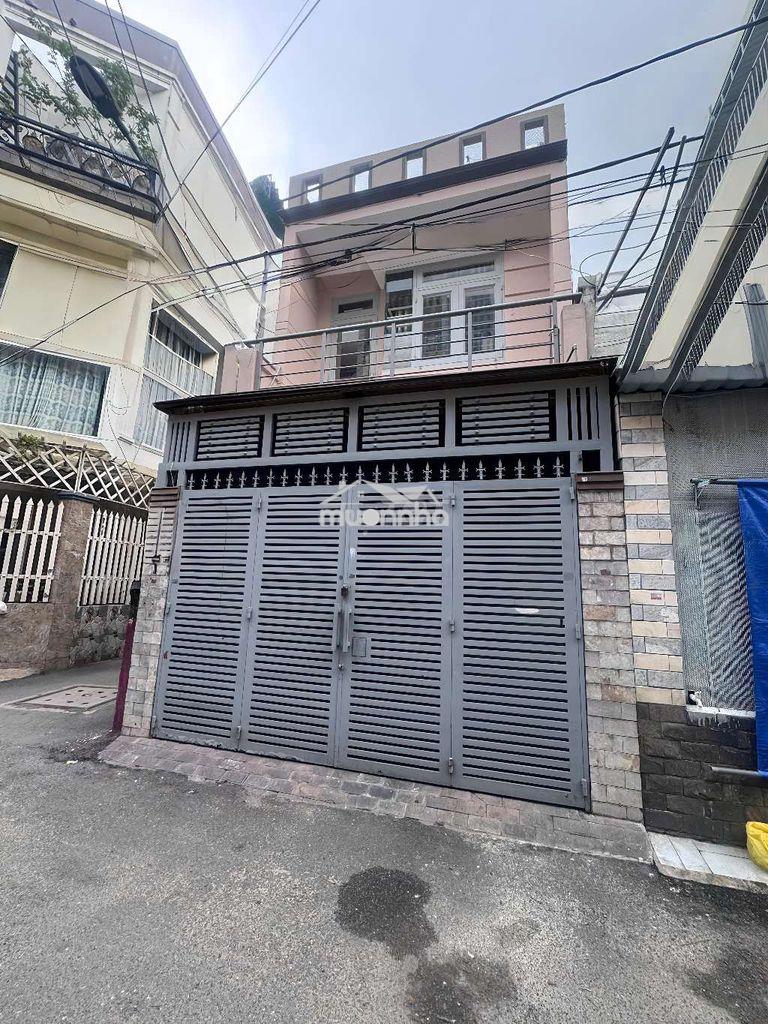 Cho thuê nhà đúc lầu hẻm thông xe hơi 1/ đường số 18 p8 gò vấp 4 x12m
