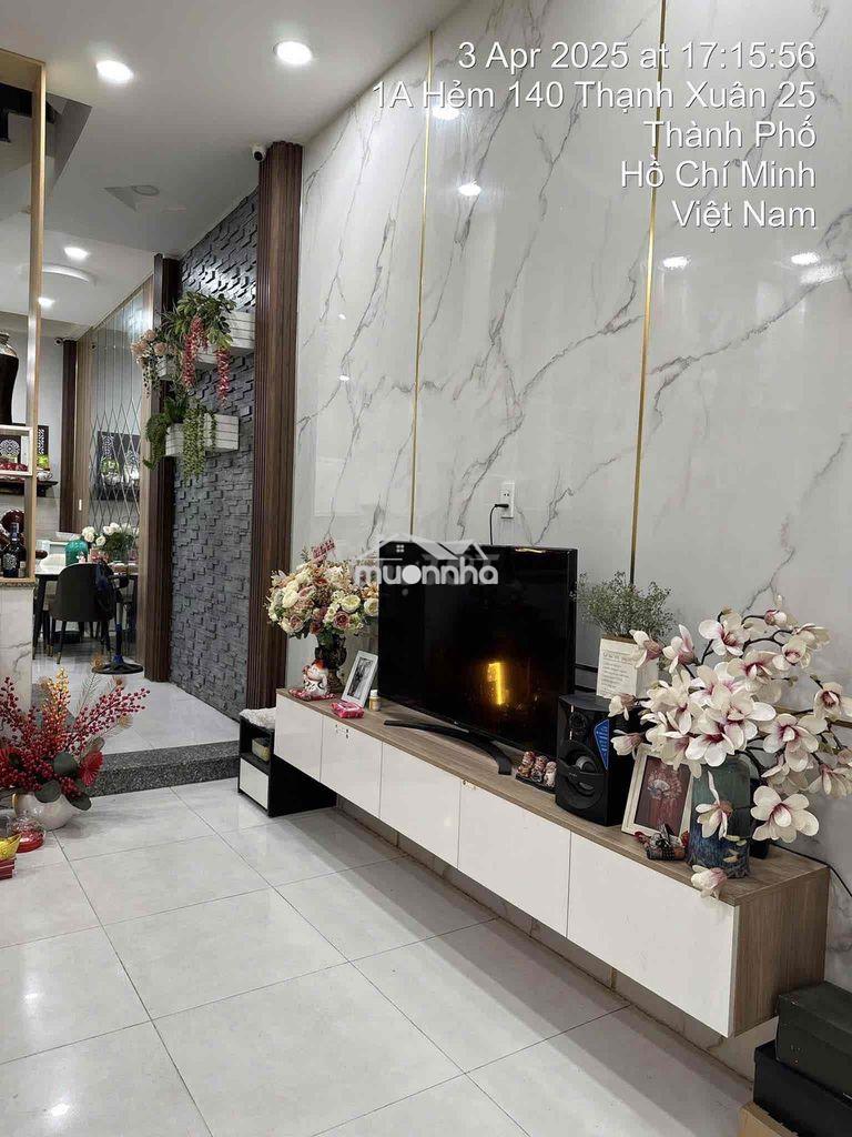 Nhà 3 lầu xe hơi đậu cửa full nội thất 4pn giá 11 triệu - Ảnh 3