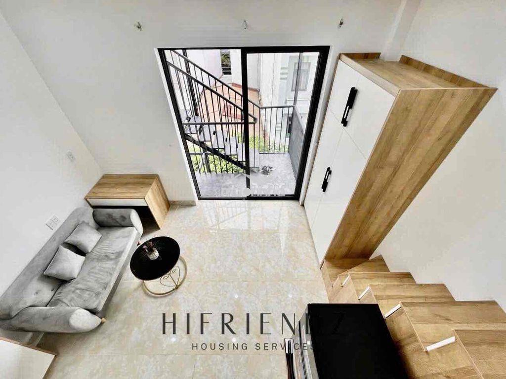 Căn hộ duplex ban công đầy đủ nội thất máy giặt riêng ngã tư 4 xã - Ảnh 4