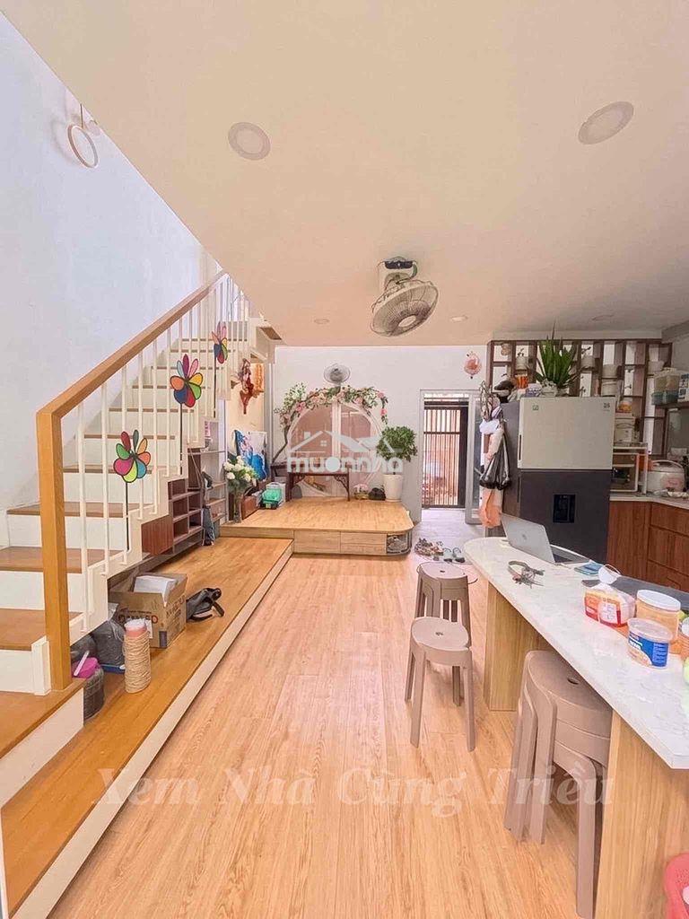 Nhà đẹp như homestay - ngang 5.2m dài 19m - không gian sống lý tưởng - Ảnh 2