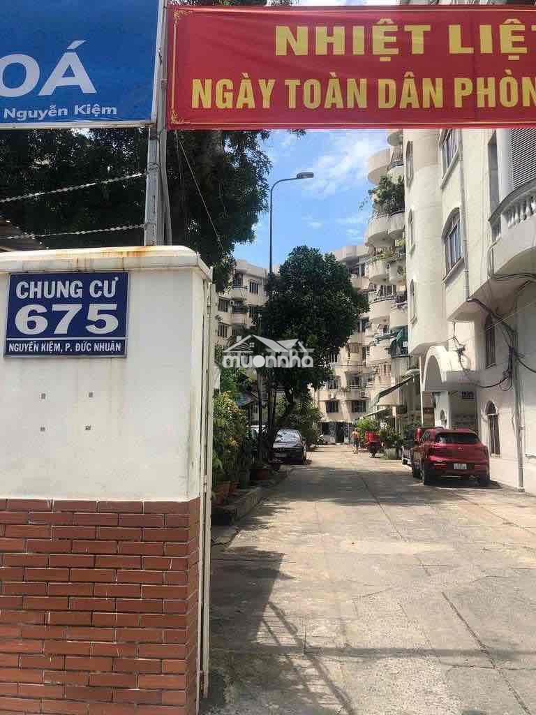 Bán căn hộ 2pn lầu 5 chung cư 675 nguyễn kiệm, ngay công viên gia đinh - Ảnh 2