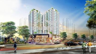 Chung cư summer square 2 phòng ngủ có sổ hồng bán gấp tặng nội thất