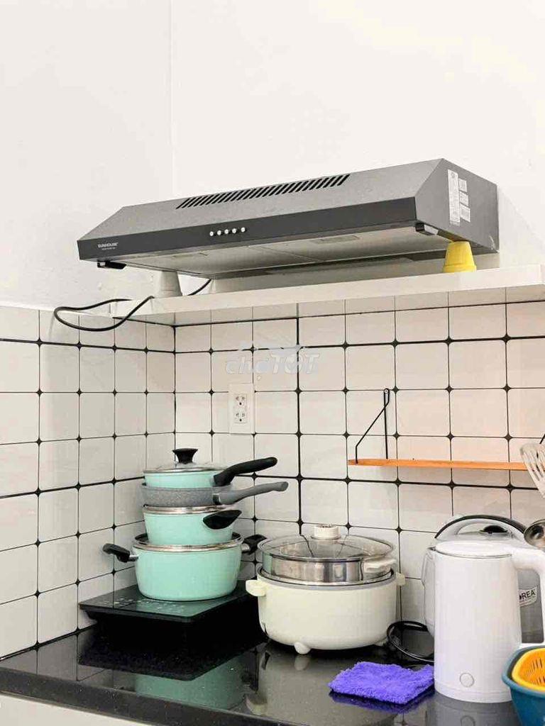 Cho thuê 1 phòng ngủ full nội thất có cửa sổ lớn tại cmt8 q10 - Ảnh 4