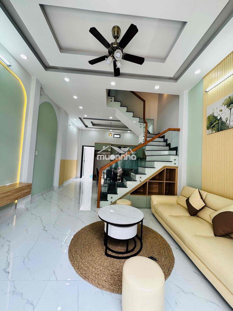 Nhà 3 tầng mới xây hẻm xe hơi giá 5.99 tỷ