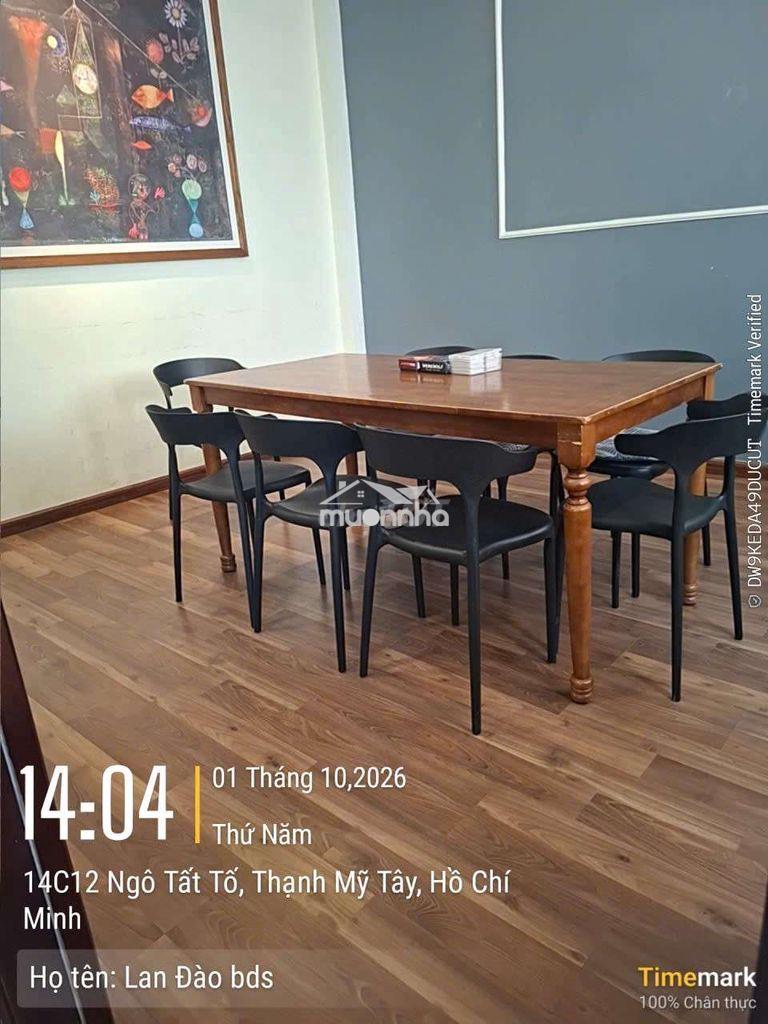 Sang hđ cọc 2 tháng – nhà 5pn ngô tất tố, bình thạnh – 30tr